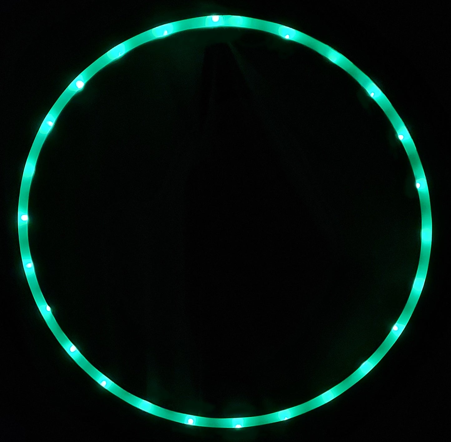 LED Hoop - Solid Green
